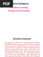 Unsupervised Learning