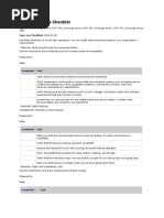 System Administrator Daily Checklist | PDF | Backup | Computer File