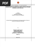 PUP Sample Thesis | PDF | Coping (Psychology) | Psychological Resilience