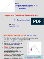 Vapor & Combined Power Cycles