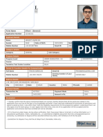 Form Name Btech - (General) : Applicant Details