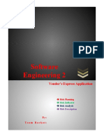 Software Engineering 2: Vendor's Express Application
