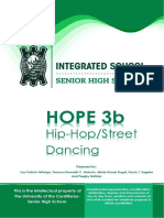 HOPE 3B-Module 2 Hip-HopStreet Dancing