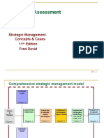 The Internal Assessment: Strategic Management: Concepts & Cases 11 Edition Fred David