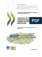 The Role of Pension Funds in Financing Green Growth Initiatives