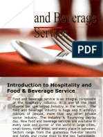 Food and BeverageSErvice