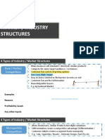 Market / Industry Structures