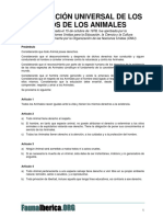 1978.10.15 Declaracion Universal de Los Derechos de Los Animales