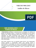 Análise de Riscos ISO9001 2015