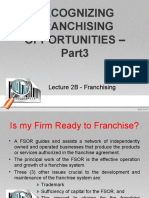 Lecture 2B Recognizing Franchiing Opportunities 3
