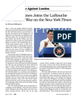 The Philippines Joins The Larouche Movement'S War On The New York Times