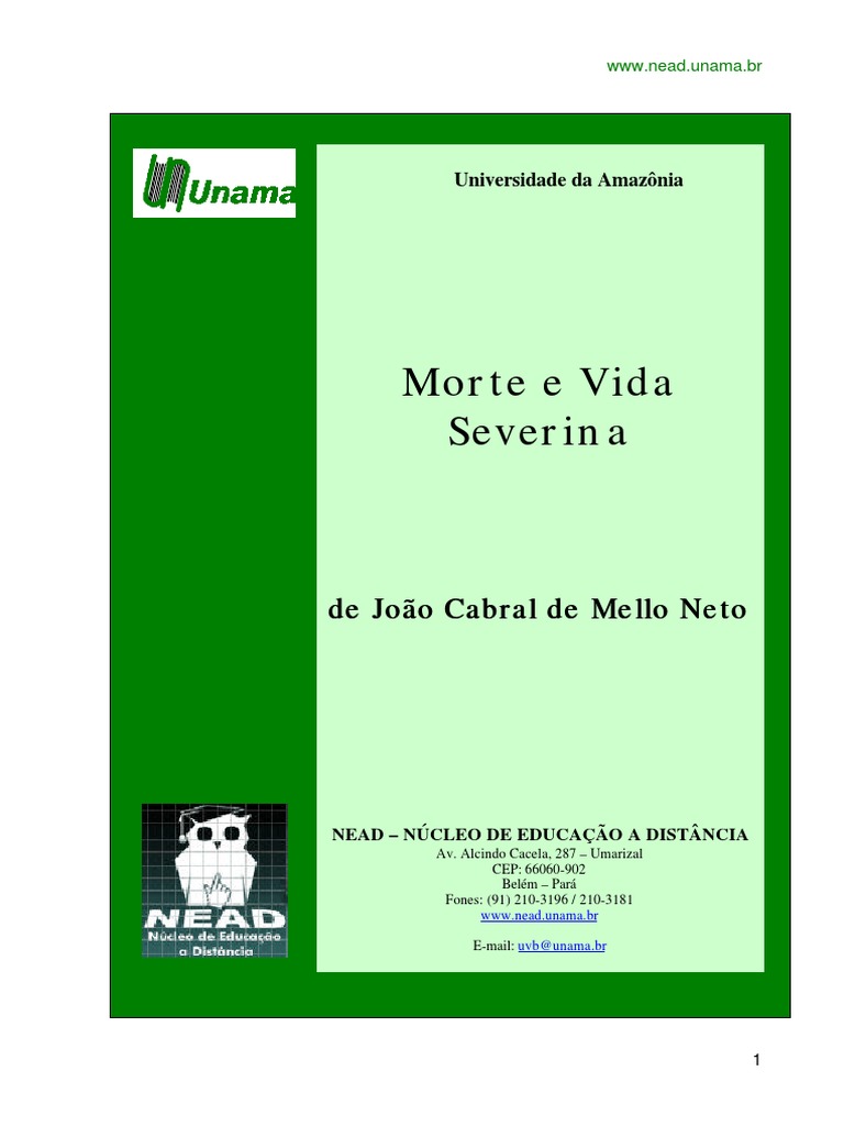 Morte e Vida Severina | PDF | Morte | Rosário