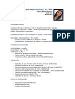 Curriculum Vitae Claudia Carrillo - MOD