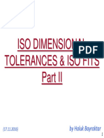 Lecture #4 - Iso Tolerances (2018) - Part II