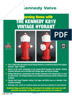 The Kennedy K81V Vintage Hydrant: Returning Home With