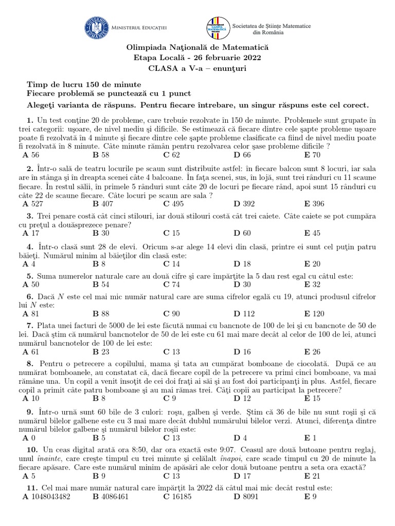 Cls 5 Loc | PDF