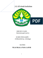 Makalah MENGOLAH NILAI Docx