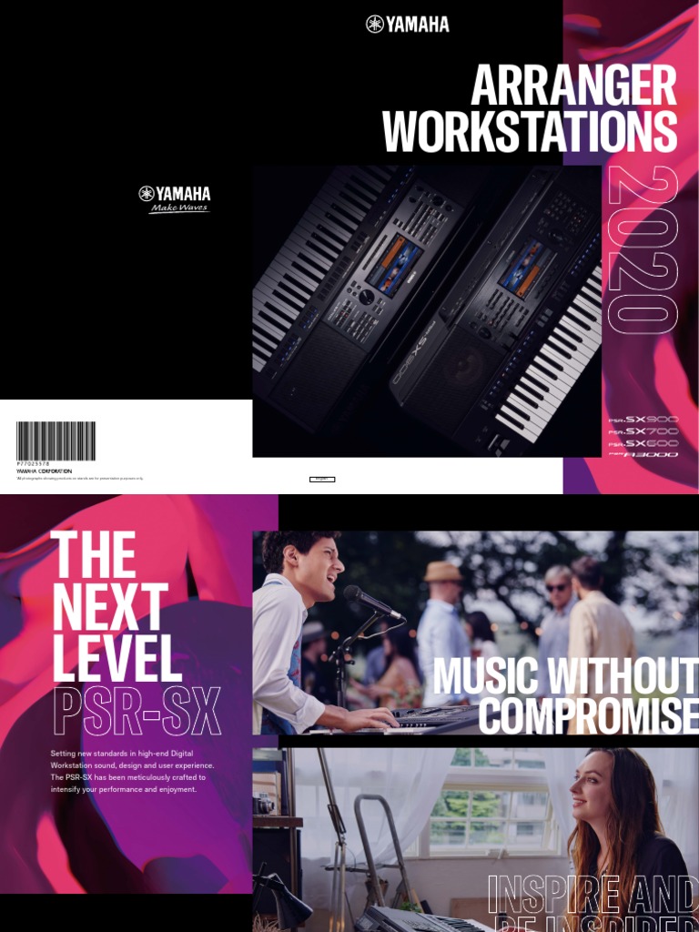 Arranger Workstations All Photographs Showing Products On Stands Are