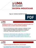 Espectroscopia Molecular: MG Q.F. Danilo Barreto Yaya