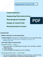 Micro Program Control