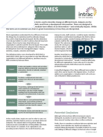 Outputs Outcomes and Impact