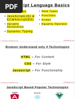 Javascript Basics Better Presentation