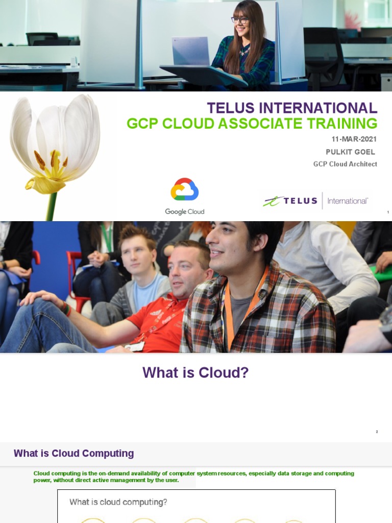 GCP Cloud Associate Training | PDF | Cloud Computing | Computer Science