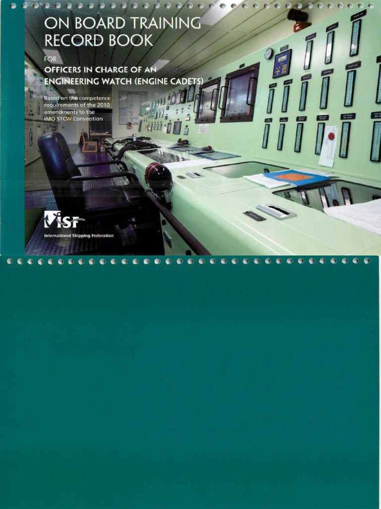 Isf Training Record Book Pdf Free Download