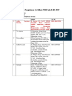 Daftar Alamat Pengiriman Sertifikat NSI Periode IX 2019 Real