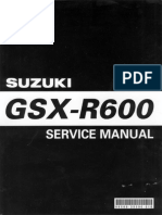 Suzuki GSX-R 600 2004 Service Manual