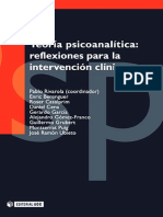 Teoría Psicoanalítica. Reflexiones para La Intervención Clínica - Pablo Rivarola
