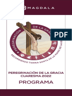 Programa Peregrinacion de La Gracia 1