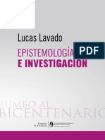 LUCAS LAVADO Libro Epistemología e Investigación