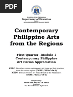 Contemporary Philippine Arts in The Region Module 1 Week 1 2 1