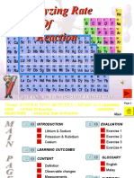 Analyzing Rate of Reaction