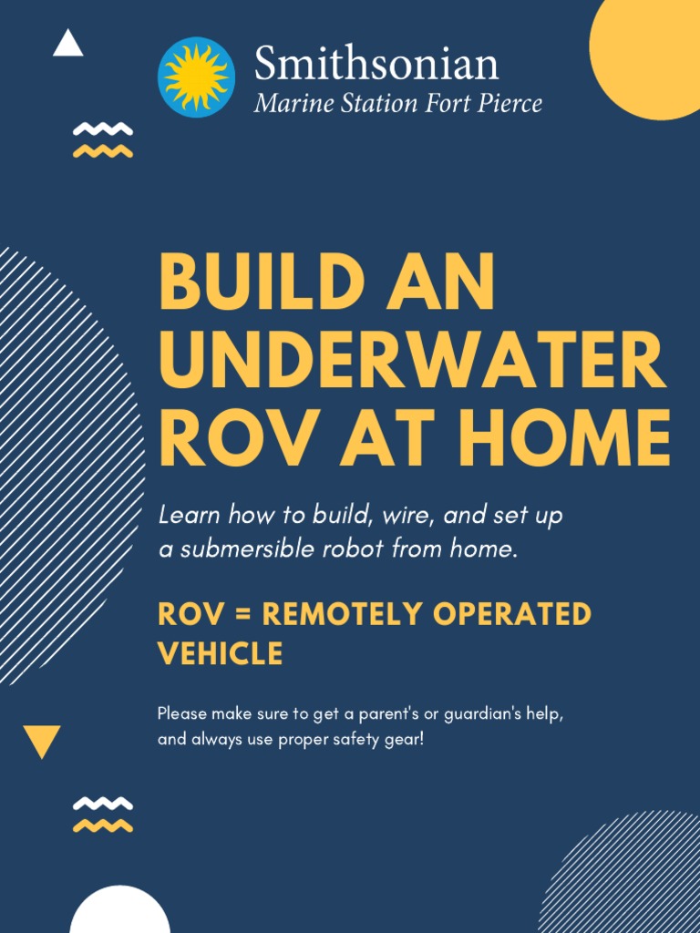 How Build Rov Ver 1 | PDF | Electrical Connector | Pipe (Fluid Conveyance)