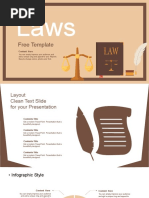 Plantilla PowerPoint de Leyes