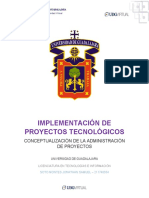 Implementación de Proyectos Tecnológicos