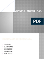 Curs 1 - Hemoragia Si Hemostaza