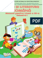 Cl. A 3 A Limba Și Literatura Română Sem. 1