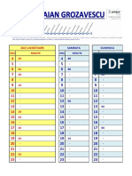 Work hours schedule for weekdays, Saturdays and Sundays