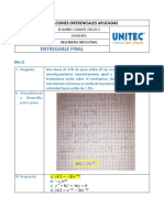 Entregable Final: Ecuaciones Diferenciales Aplicadas