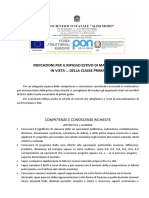 Indicazioni Per Il Ripasso Estivo Di Matematica 1 1