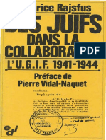 Des juifs dans la collaboration. L’UGIF, 1941-1944 by Maurice Rajsfus