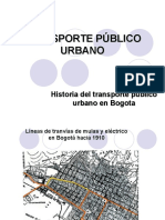 Historia Del Transporte Publico en Bogota 1 - 2020