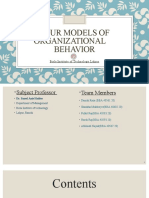 Organizing Behavior