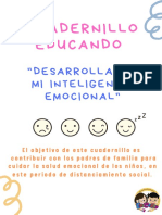 Cuadernillo Educando La Inteligencia Emocional Contingencia 1