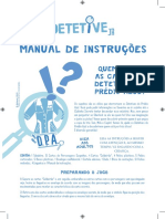 Manual Detetive JR DPA