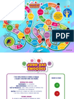 JOGO DAS EMOÇÕES: UM DIVERTIDO JOGO PARA CRIANÇAS FALAREM SOBRE SEUS SENTIMENTOS