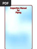 Inspection Manual For Piping